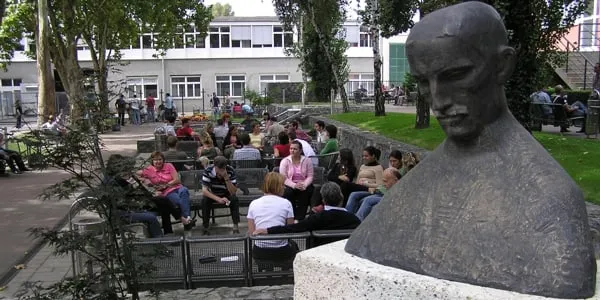 Bista Nikole Tesle iz parka naše kompanije